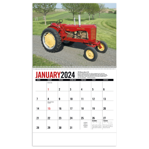 Spiral Classic Tractors 2024 Calendar lupon.gov.ph