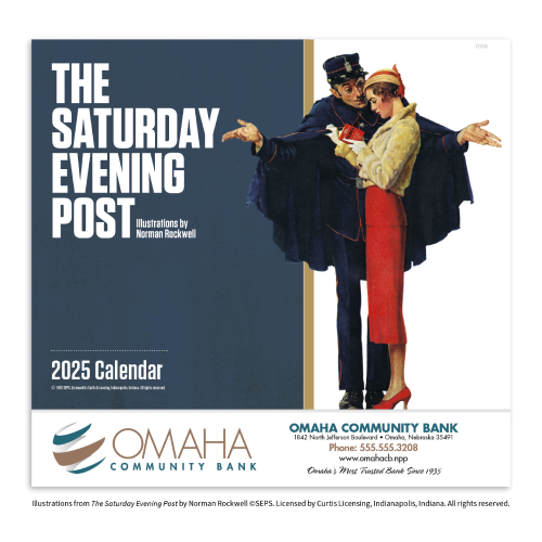 Saturday Evening Post Custom Calendar(2024) Garrett Specialties