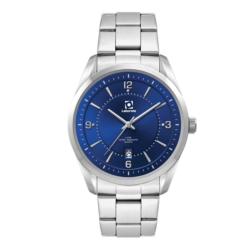 Promotional Ladies and Men's Blue Dial Watch