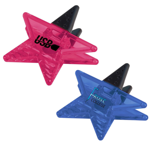 Promotional Star Power Clip