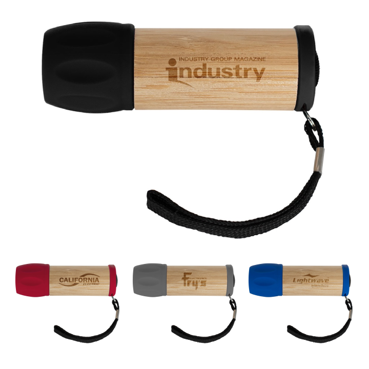 Bamboo 9 LED Flashlight Promotional Bamboo 9 LED Flashlight