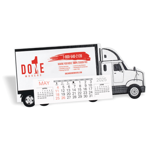 Promotional Semi Truck Desk Calendar