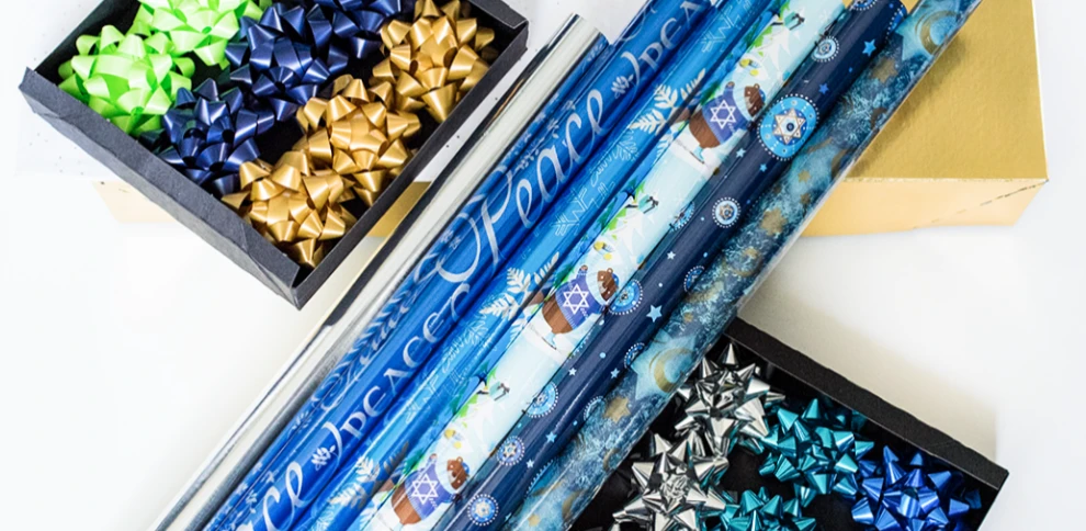 Promotional Hanukkah Statesman Wrap