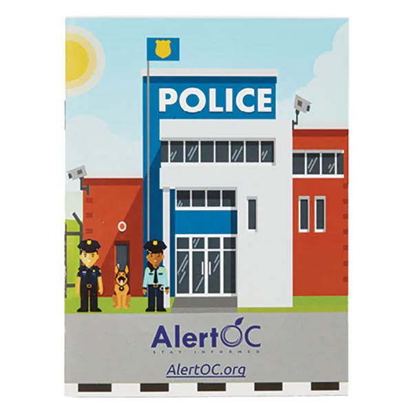 Promotional Police Station Sticker Activity Book
