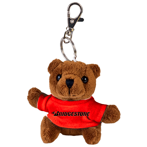 stuffed bear keychain