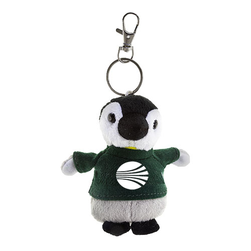 penguin plush keychain