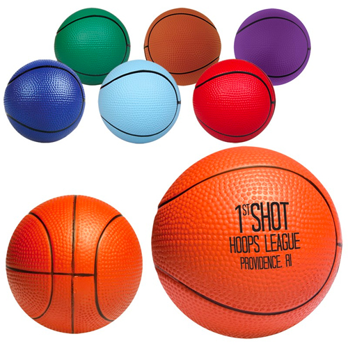 Basketball Stress Reliever | Sports Stress Balls | 0.70 Ea