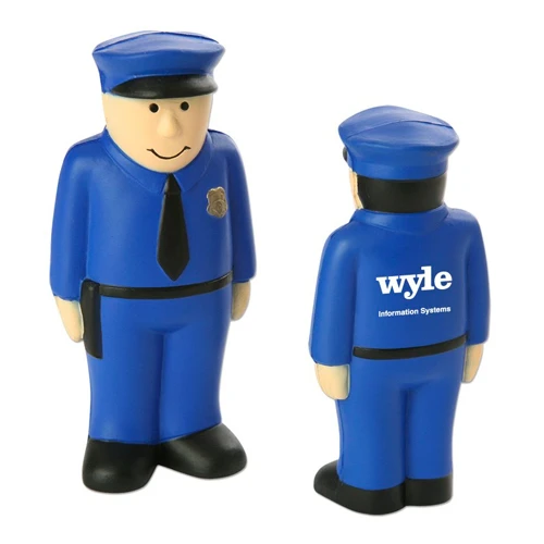 Promotional Policeman Stress Ball Reliever 