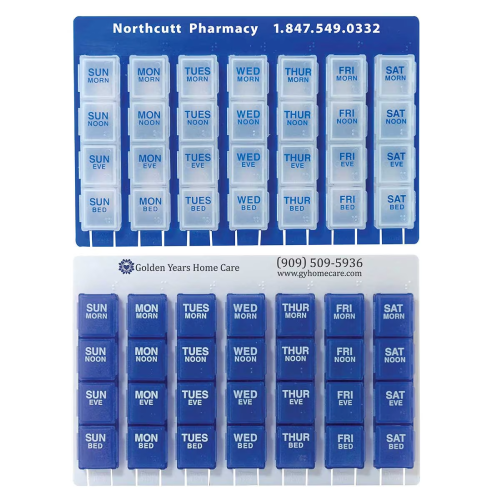 Promotional 28 Slot Pillbox