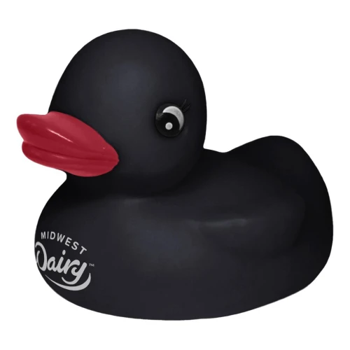 Promotional Black Rubber Duck