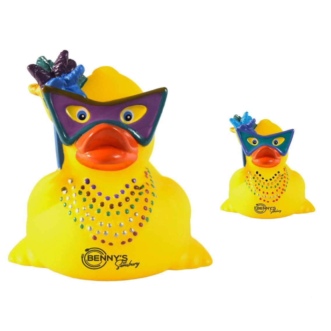 Rubber Mardi Gras Duck