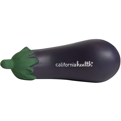 Promotional Eggplant Shape Stress Ball