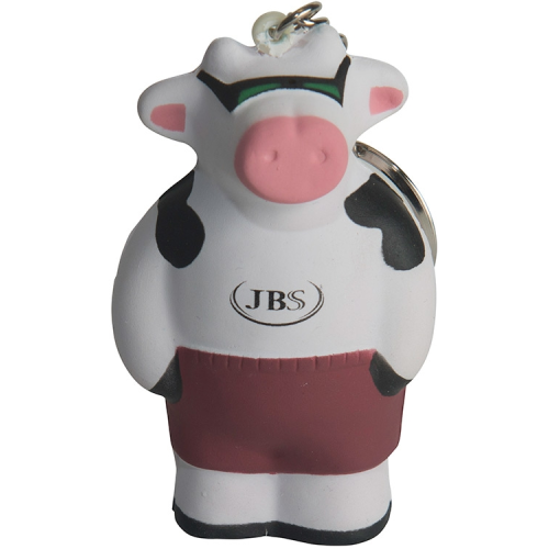 Promotional Cool Beach Cow Squeezie Keyring