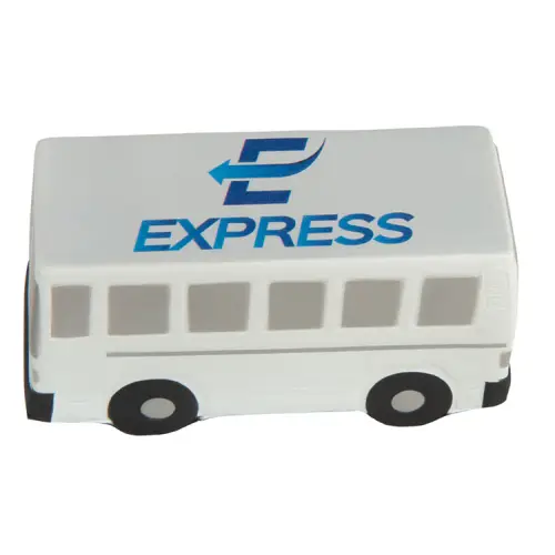 Promotional Shuttle Bus Stress Ball Reliever