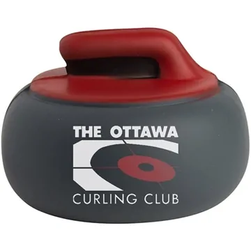 Promotional Curling Rock Stress Ball