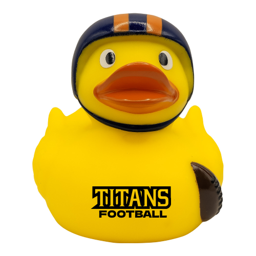 Promotional Football Rubber Duck