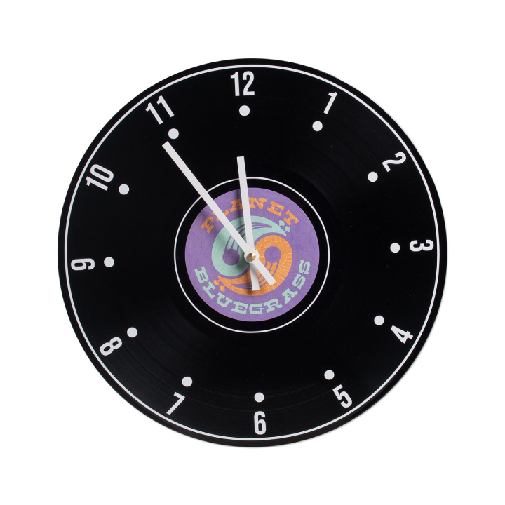 Recycled Vinyl Record Clock Promotional Recycled Vinyl Record Clock