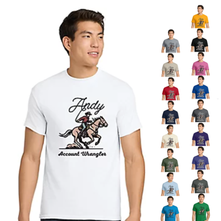 Gildan Adult Heavy Cotton™ T-Shirt- Screen Print Promotional Gildan Adult Heavy Cotton™ T-Shirt- Screen Print