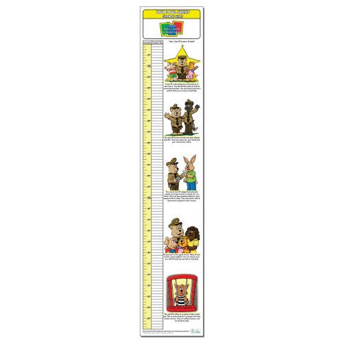 Promotional Police Officers Care Growth Chart