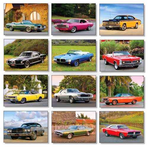 Car Themed Calendars | Promotional Automotive Wall Calendars