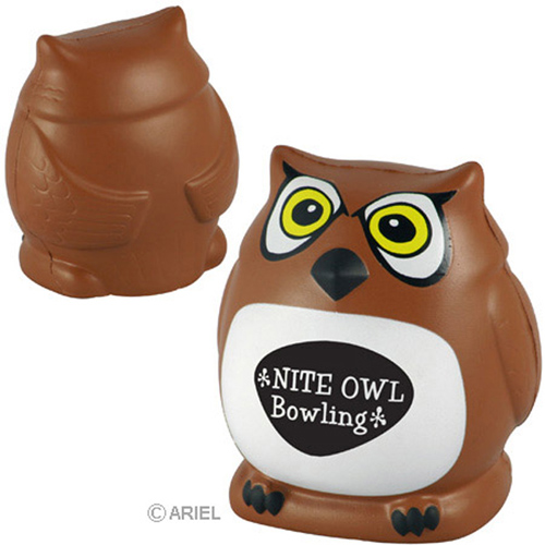 Promotional Owl Stress Ball