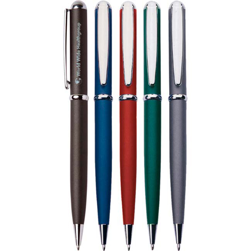 Skinny Pivot Pen | Promotional Skinny Pivot Pen | Metal Pens | 1.62 Ea